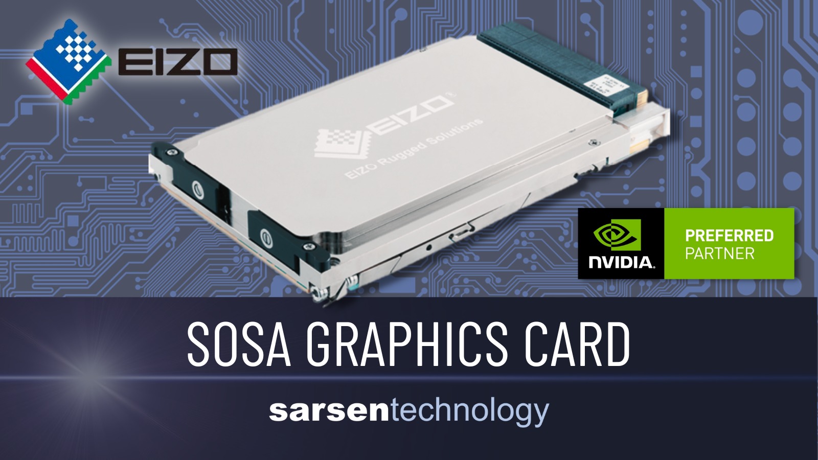 SOSA Graphics Card with NVIDIA A4500 GPU