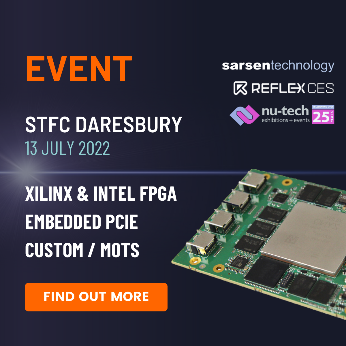 STFC Daresbury Labs Event - July 2022