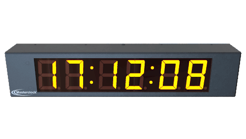 Multi-coloured Digital Clock