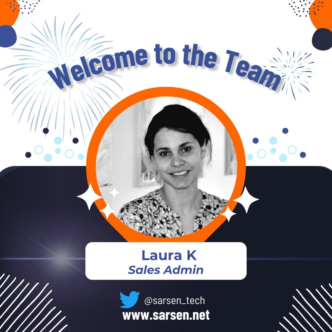 Sarsen Technology Supports Growth with a New Member of the Team