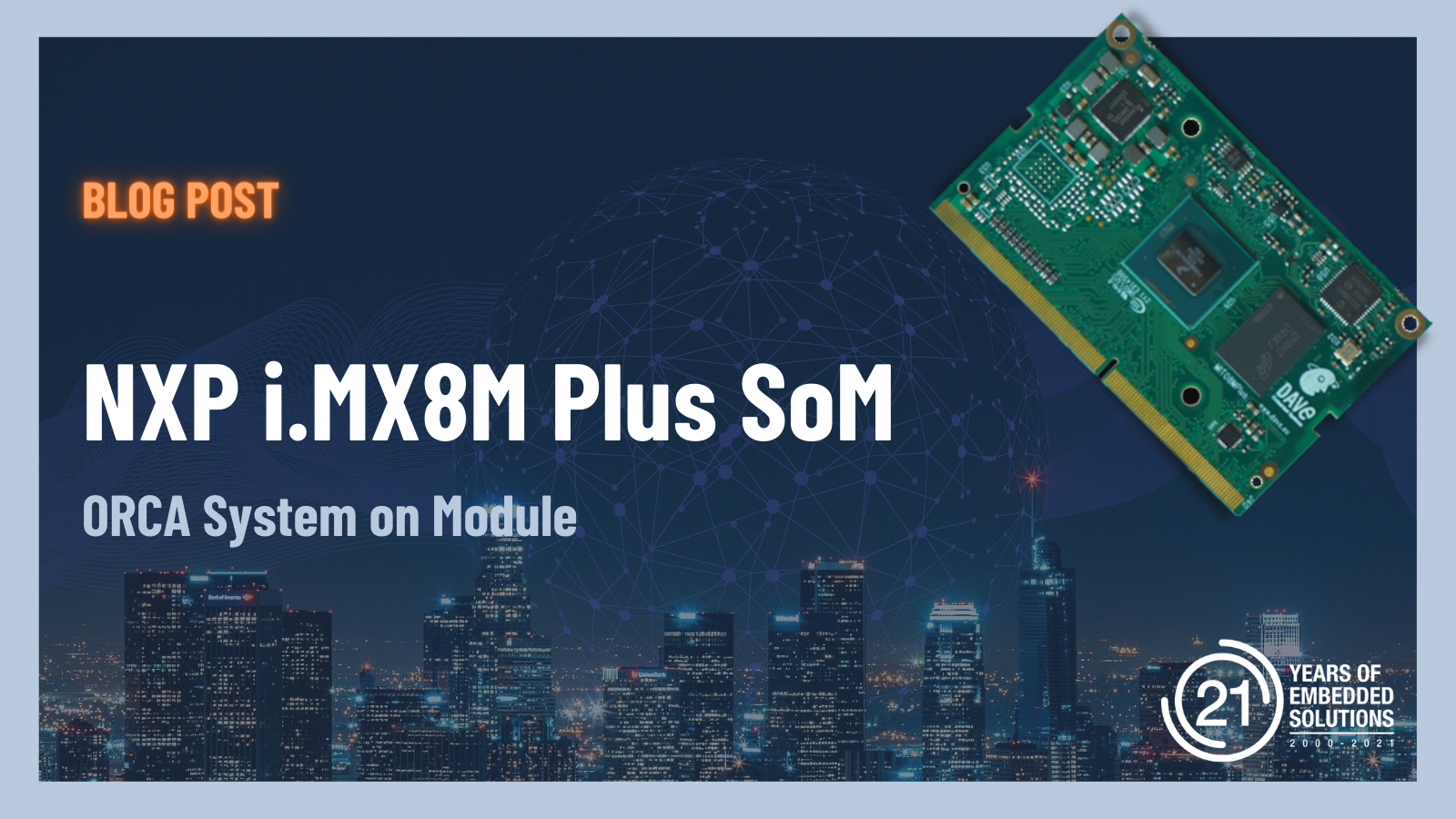 i.MX8M-based Industrial Grade System on Module