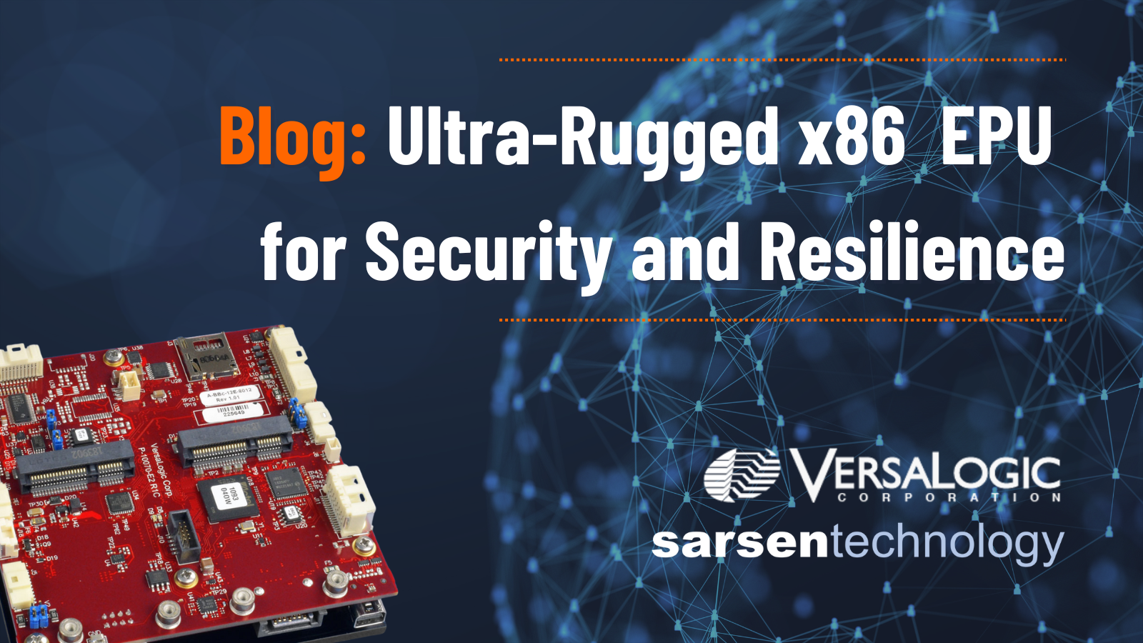 Ultra-Rugged x86  EPU  for Security and Resilience