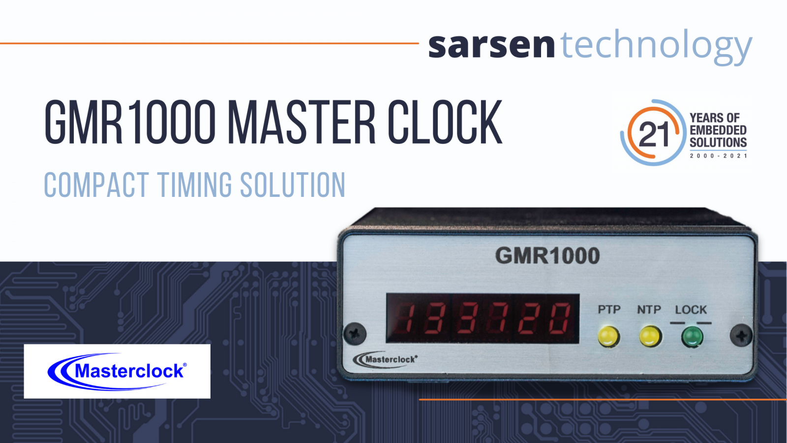 GMR100 Multifunctional Master Clock  