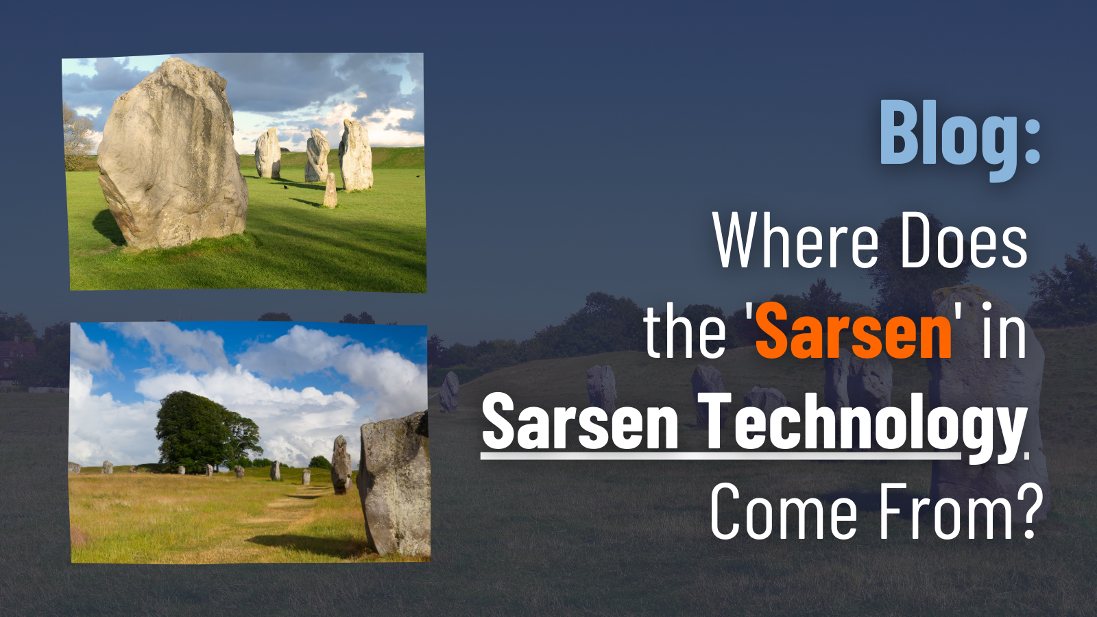 Sarsen - Where does the name come from?