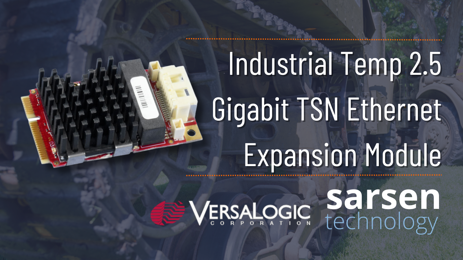 2.5 Gigabit TSN Ethernet Expansion Module 