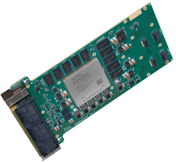 Xpedite2570 3U VPX Xilinx Kintex UltraScale FPGA Fibre-Optic I/O Module