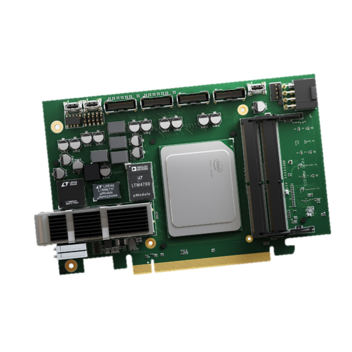 Agilex I-series SOC FPGA PCIe Board