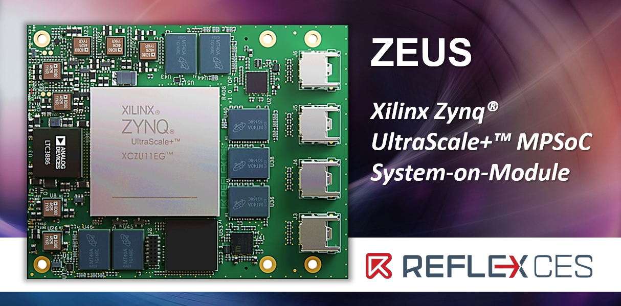 Introducing Zeus Zynq UltraScale+ MPSoC SoM 