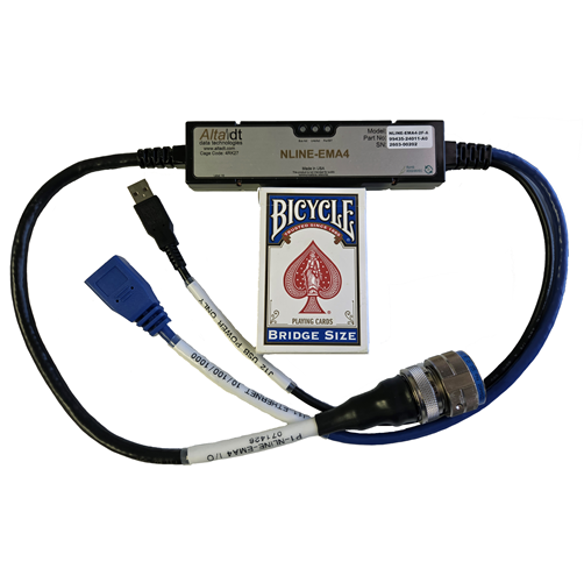 Rugged 1553/ARINC Real-Time Ethernet Converter